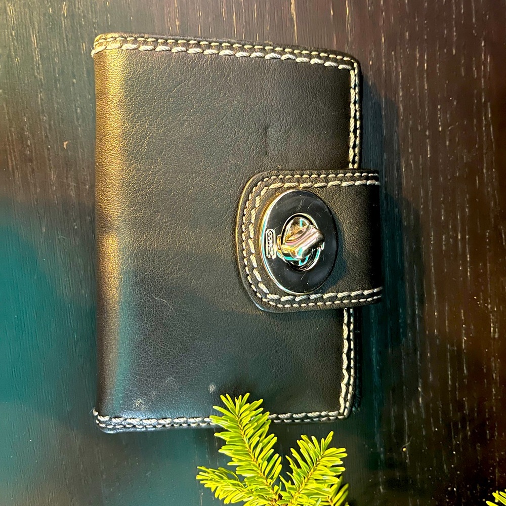 Black COACH wallet